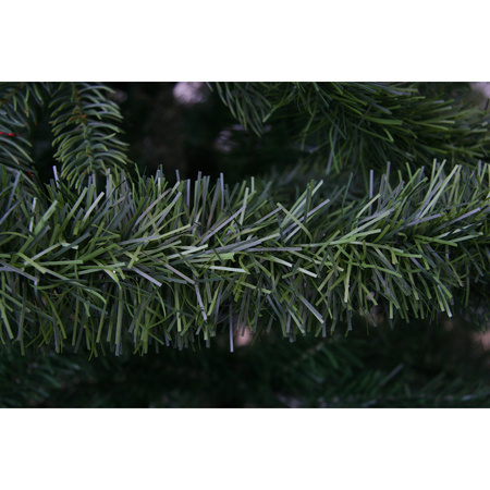 4x Kerst lametta guirlande groen 270 cm kerstboom versiering/decoratie