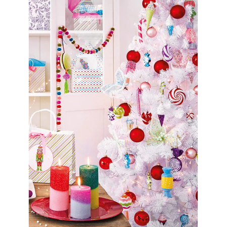 6x Glazen kerstballen mat kerst rood 6 cm kerstboom versiering/decoratie