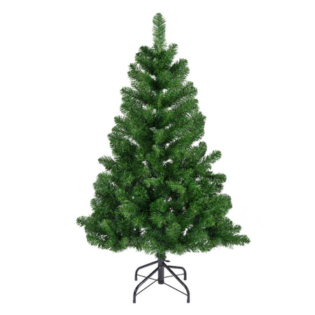 Bellatio Decorations christmas tree 120 cm incl. baubles turquoise blue