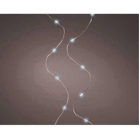 Lumineo Draadverlichting - micro - 40 lampjes - LED - helder wit