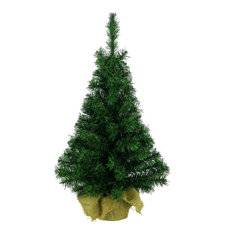 Kerst kunstkerstboom groen 90 cm | Alle Kunstkerstbomen Bellatio