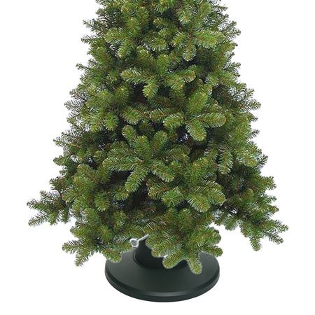 Groene kerstboomvoet voor kerstboom