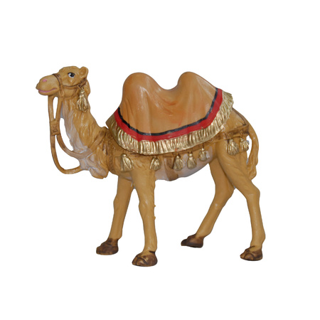 Kerststal figuur kameel miniatuur beeldje 13 cm dierenbeeldjes