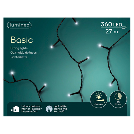 Lumineo Kerstverlichting - helder wit - buiten - 360 LEDs - boomverlichting