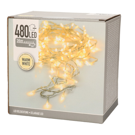 LED kerstverlichting warm wit 480 lampjes