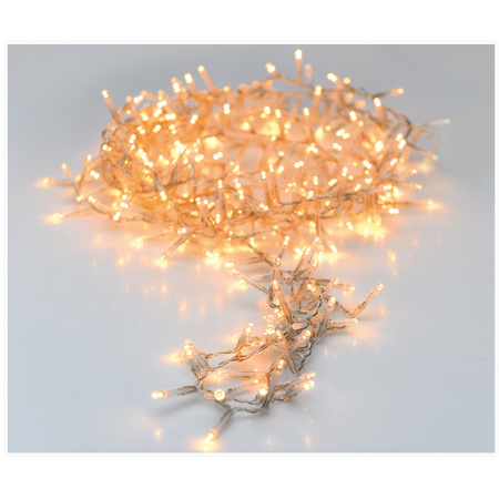 Kerstverlichting - lichtsnoer - warm wit - 13 m - 180 LEDs