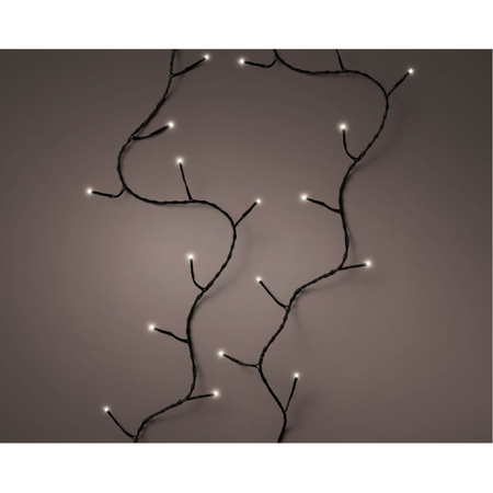 Christmas lights warm white outdoor 240 lights 1800 cm with timer