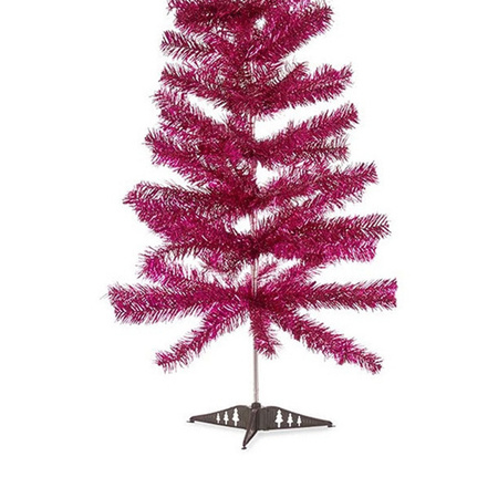 Krist+ Kunst kerstboom - fuchsia roze - 120 cm