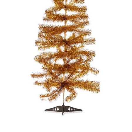 Krist+ Kunst kerstboom - klein - goud - 120 cm
