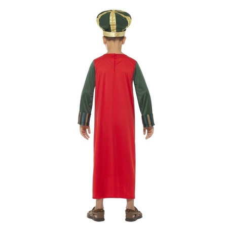 Koning Caspar kerst kostuum voor jongens