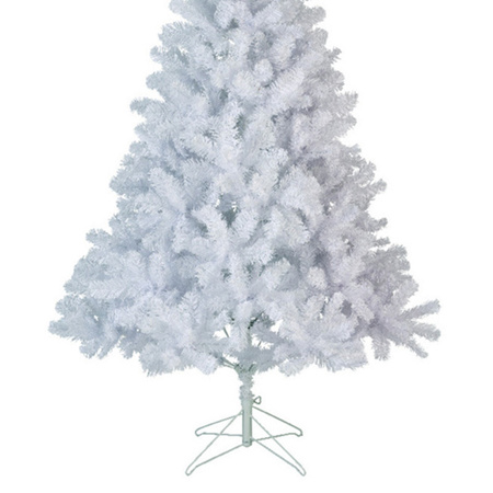 Witte Kerst kunstboom Imperial Pine 180 cm
