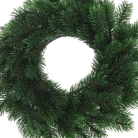 Artificial Christmas wreath green 35 cm