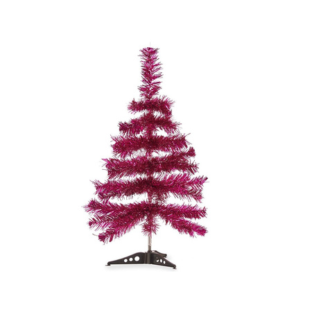 Small christmas tree fuchsia pink 60 cm