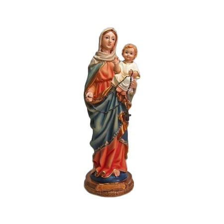 Kerstbeeld Maria met kind 22 cm