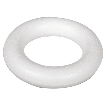 Ring van piepschuim 15 cm