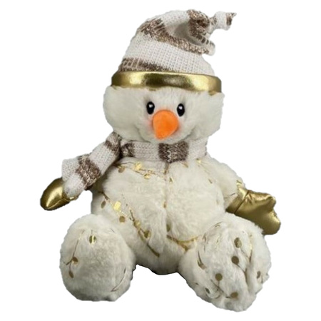 Soft toy snowman 23 cm