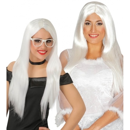 White angel wig for woman 