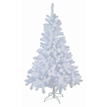 White artificial Christmas tree / artificial tree 120 cm
